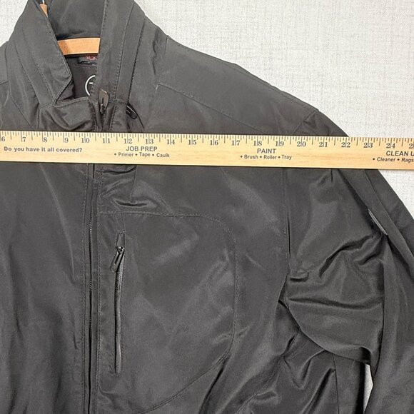 Tumi Tech Jacket Full Zip Black Soft Shell Long Sleeves Insulated Lined Size XXL - Picture 6 of 13
